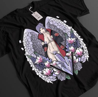 Μπλούζα Naruto Μπλούζα Konan Μπλούζα Akatsuki Μπλούζα Anime Nagato Top Pain Unisex Μπλούζα