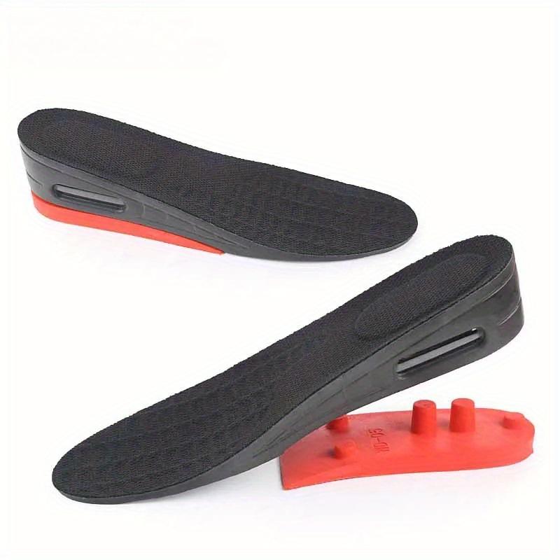 1 pár magasságnövelő talpbetét 2 rétegű légpárnás sarok magasabb cipő betét emelő készlet férfiaknak és nőknek