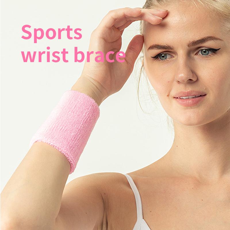 4 Pcs Towel Sports Wristbands Tennis Sweat Bands Wrist Guard for Basketball Volleyball Padel Fitness Sweatbands Wrist Wrap C Practical Use