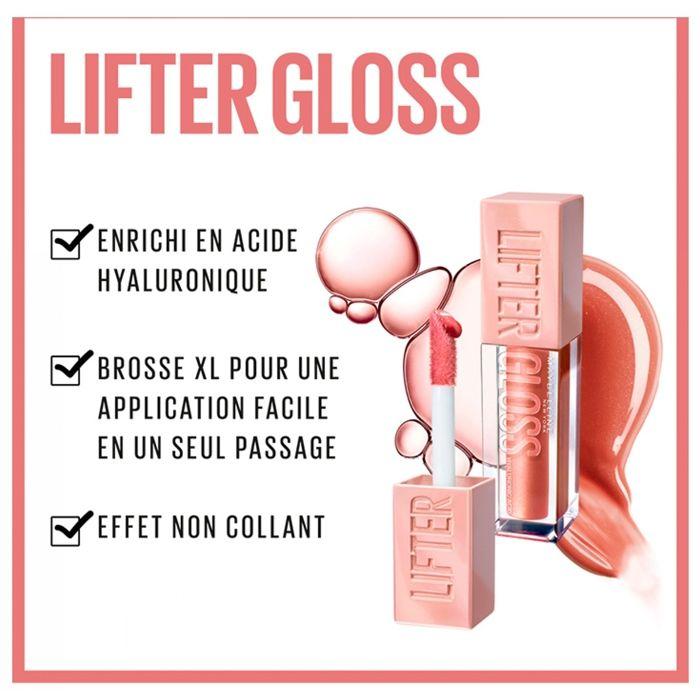 Maybelline New-York Gloss à Lèvres Liquide Lifter Gloss Bubblegum 5.4ml