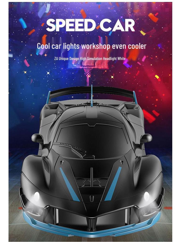 Rechargeable Pink Princess Remote Control Drifting Sports Car Toy