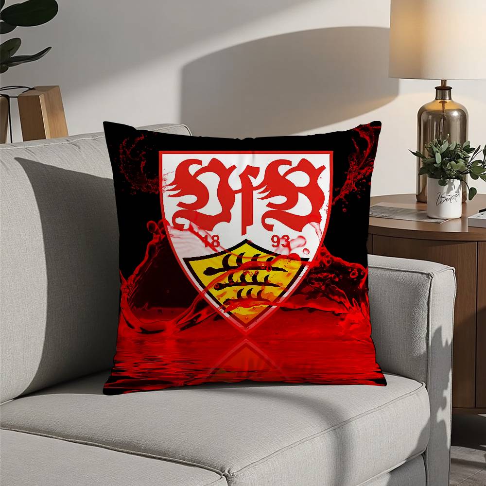 

V-VfB-BES Мода S-ШтутгартS Наволочка 3D-принт Полиэфирное волокно 40*40см Домашний диван Декорация Подарок на фестиваль 12x12in 30x30cm