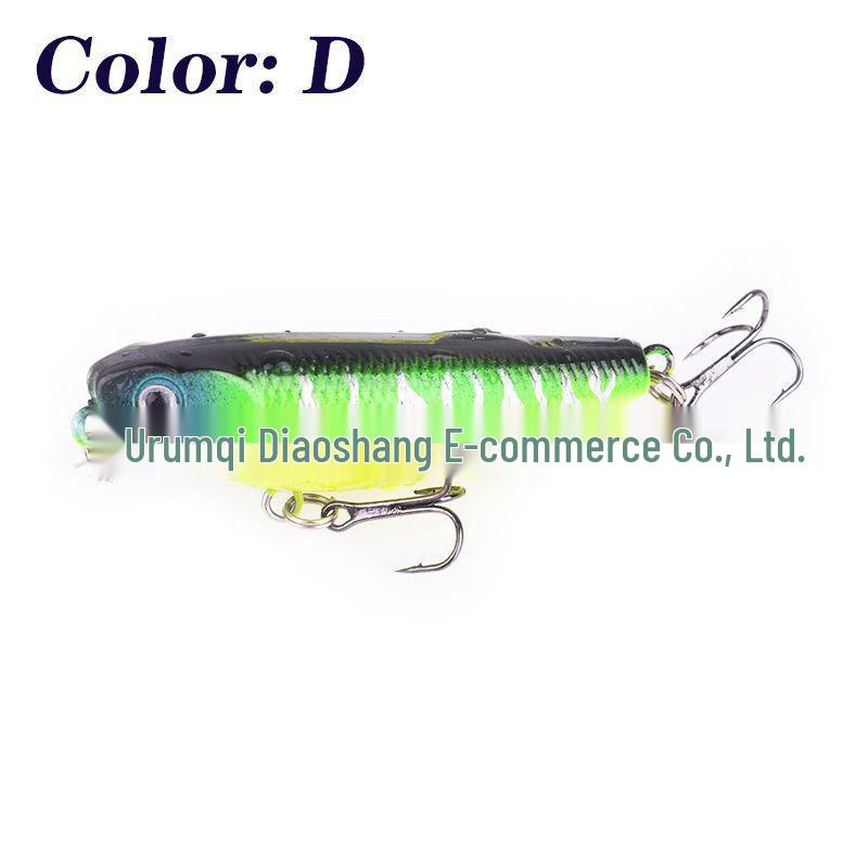 Surface Zigzag Dog 5.5g Japanese Micro Minnow Pencil Lure for Snakehead, Bass, Asp - Artificial Bait