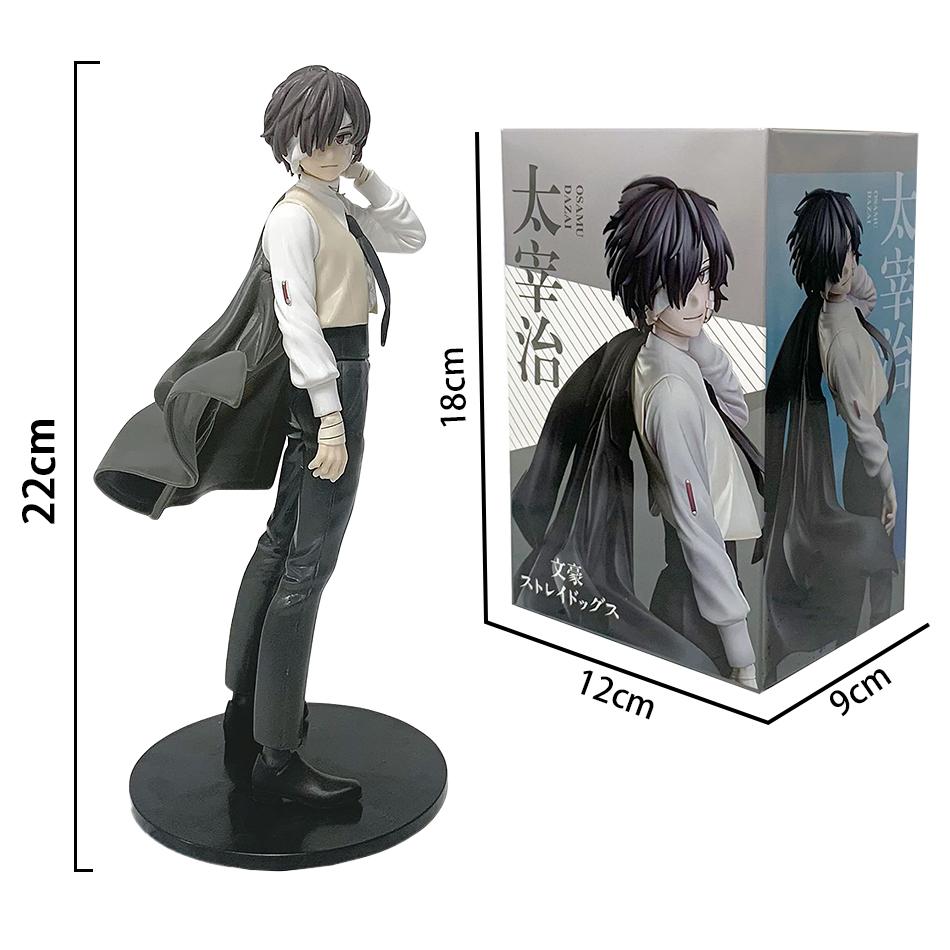 Bungou Stray Dogs Anime Figur Jugend Dazai Osamu Actionfigur Nakahara Chuuya Figur PVC Sammlermodell Puppe Spielzeug