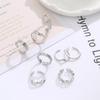 Adjustable Toe Rings Set - 8 European & American Styles, 8-Shaped and Arrow Designs for Women, Beach & Pinky Wear