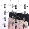 Multifunctional 4 Layer Stainless Steel Pants Hanger Rack Clip Skirt With 8 Clip Top Sale