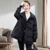 Womens Lightweight Duck Down Winter Jacket Thick Warm Parka Slim Fit Korean Style Cold Weather