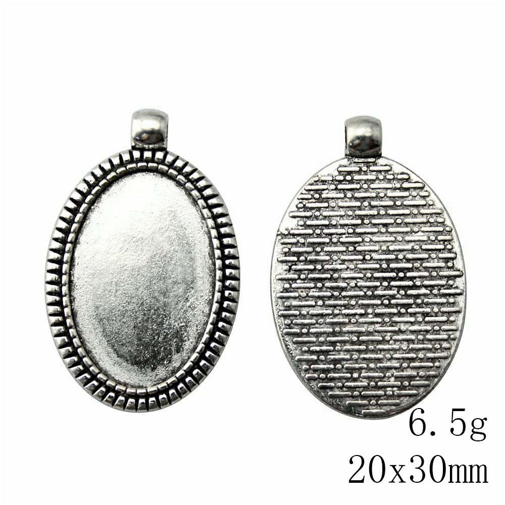 Christmas Decorations Accessories For Making Jewelry Oval Glass Cabochon Base Setting Tray Accessories Parts Ornaments For Home Accessory Parts