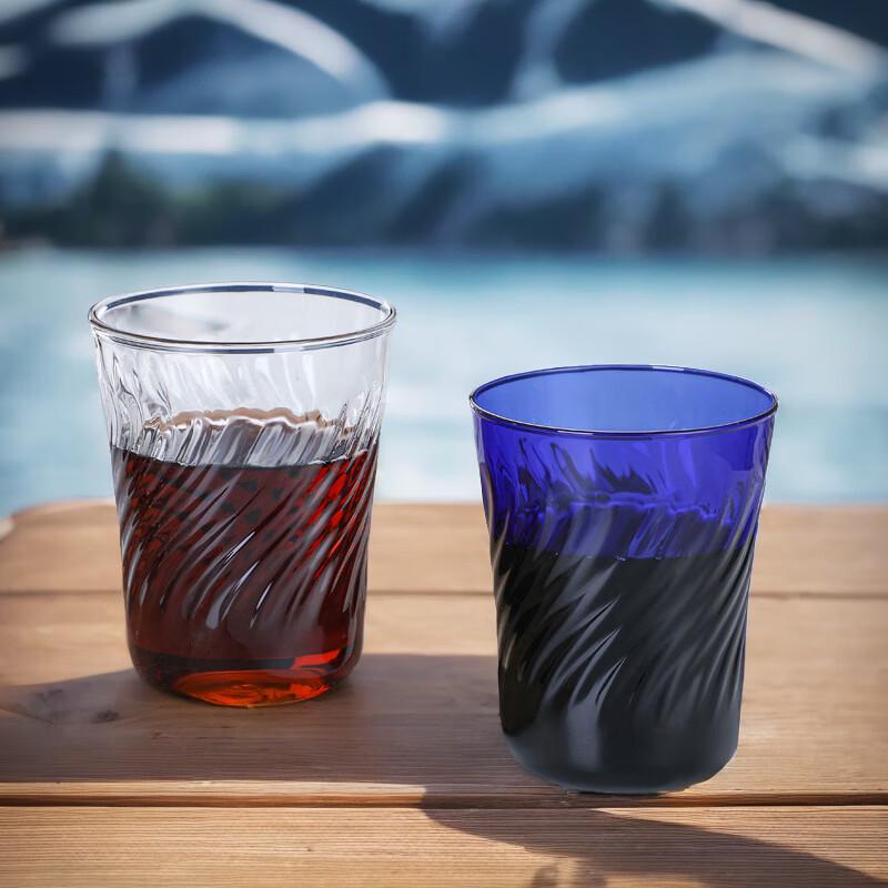 Przezroczysty Szklany Zestaw Filiżanek do Kawy i Wody