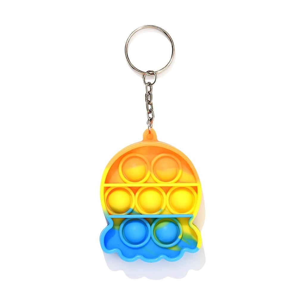 Push  Toy Keychain ,Bubble  Toy Stress Relief Toys For Adult Kids
