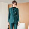 Women's Burgundy Two-Piece Business Suit
