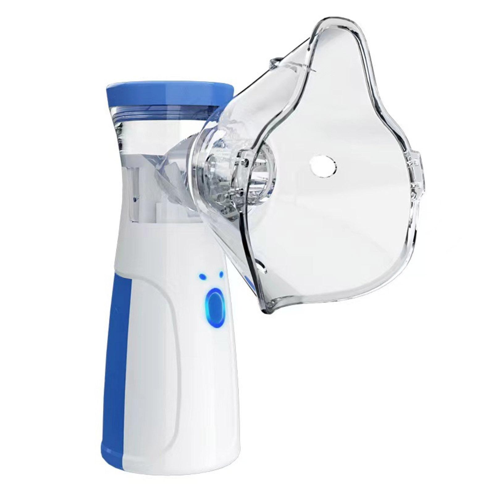 Ручной ингалятор, Спрей, Ингалятор, Для дома и детей, Тихий и портативный ингалятор One Size белый