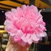 4pcs/set High Elastic Floral Hair Rope Beads Ponytail Holder Sweet Kids Head Rope  Girls