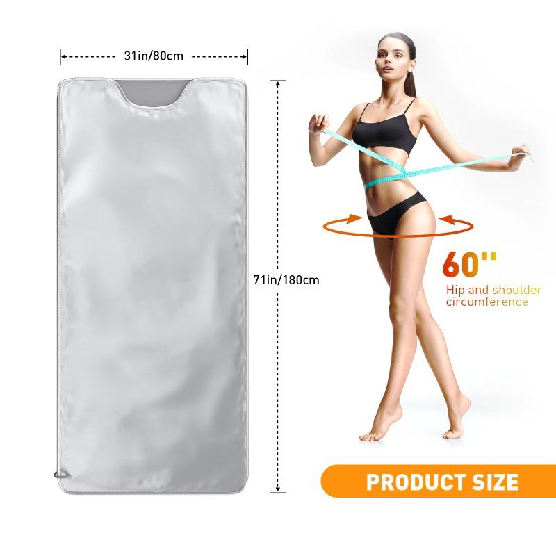 Home Spa & Beauty Salon FIR Sauna Blanket - Professional Waterproof Slimming Heating Weight Loss