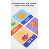 Wooden Building Block Puzzle Alphabet Spelling Educational Toy Letter Recognition Logical Thinking Learning Playset for Kids