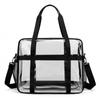 Waterproof Transparent Crossbody  Bag PVC Material Beach Swimming Bag  Bath Organization