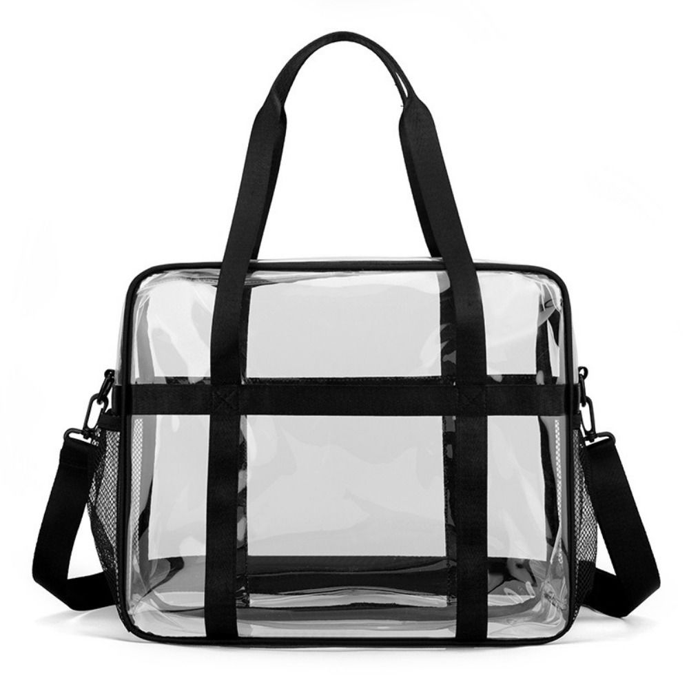 Waterproof Transparent Crossbody  Bag PVC Material Beach Swimming Bag  Bath Organization