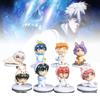 Lock Blue 8pcs Character Pvc Toy Model Desktop Decoration Child Gift Christmas