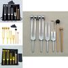 Aluminiumlegierung Stimmgabel Set Für Fitnessgeräte Und Massagetherapie Mit Reinigungswerkzeugen