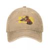 Professional Team Fortress Baseball Caps Snapback Denim Fabric Hats Outdoor Adjustable Casquette Hip Hop Baseball Cowboy Hat