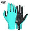 CXWXC Touch Screen Long Full Fingers Gloves Breathable Sports Cycling Gloves MTB Road Bike Riding Racing Women Men Mittens