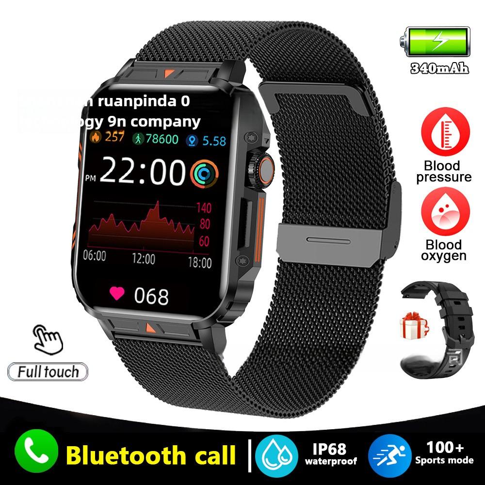 

Уличные трехзащищенные умные часы с Bluetooth-звонками, мониторингом пульса, артериального давления, здоровья сна, подсчетом шагов при упражнениях