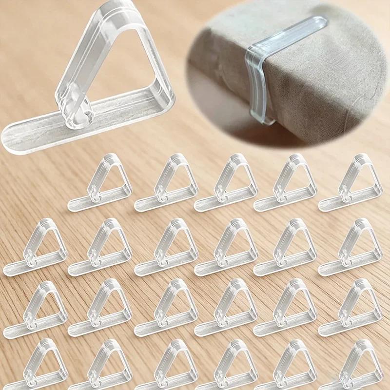 10/20pcs Outdoor Tablecloth Clip Table Clip Firm Tablecloth Clips Fixing Buckle Plastic Buckle Household Decor YFJ010