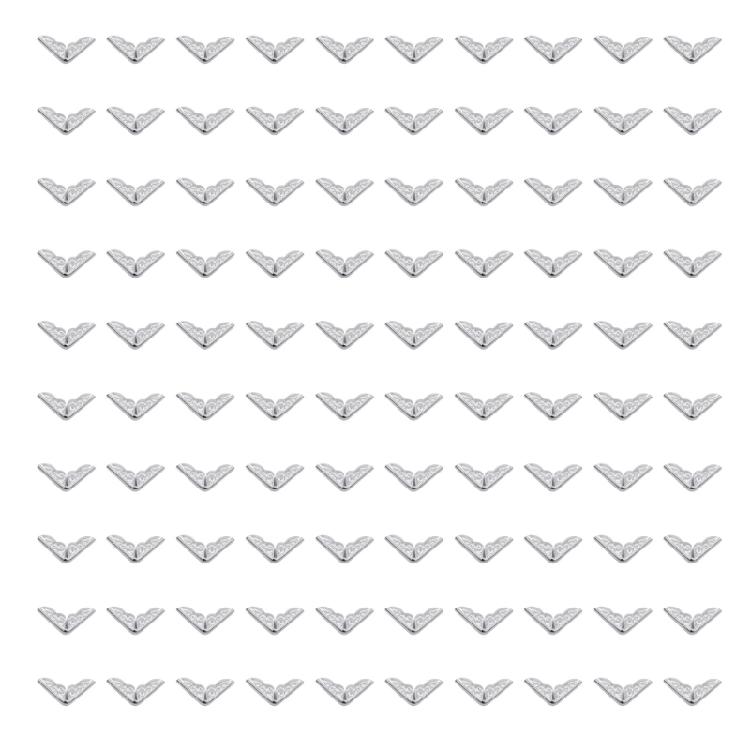 100 ks rohů pro album Starožitné chrániče rohů alba Pro svatební fotoalba Deníky Scrapbooky