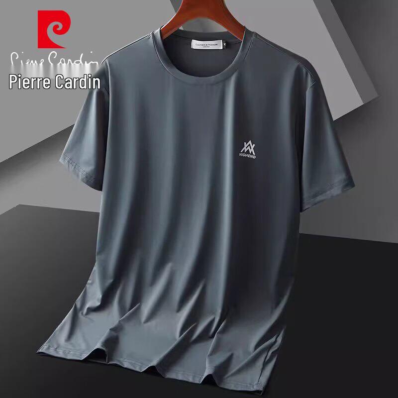 

Pierre Cardin Men s Ice Silk Quick-Dry Short Sleeve T-Shirt 2XL