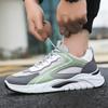 Sneakers men's spring new men's casual shoes breathable flying weave platform student dad shoes