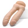 Büyük Silikon Çift Penetrasyon Yapay Penis Gerçekçi Anal Yapay Penis Yetişkin Oyuncaklar Fışkırtma Yapay Penis Vantuz