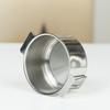 Stainless Steel Folding Ear Filter Cup, No Filter Paper, Easy To Carry and Clean Funnel, Outdoor Camping Coffee Utensils