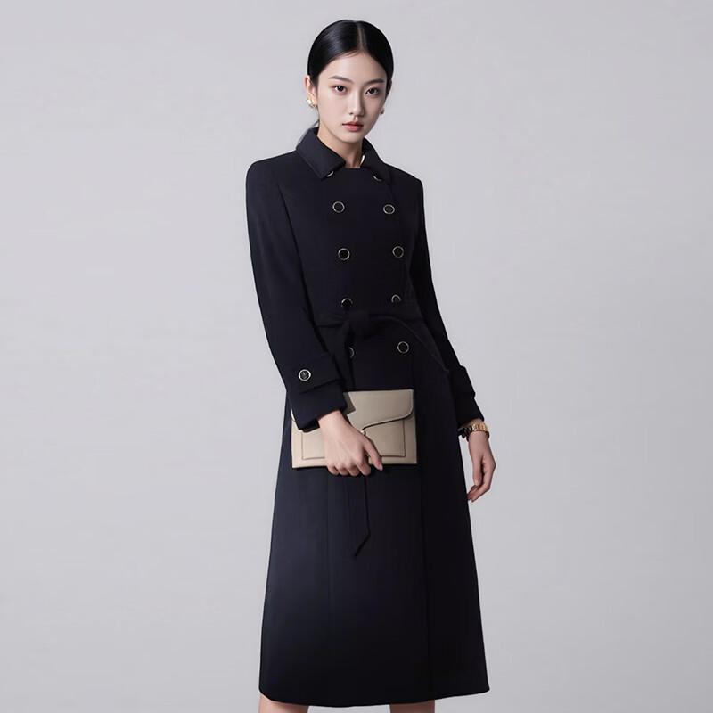 Women s Professional 50% Wool Long Overcoat M