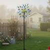 Colorful Flower Pinwheel Gradient Color Wind Artistic Design