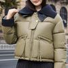 Fashion Winter Jackets Woman Parkas Loose Thick Warm Women's Short Coats