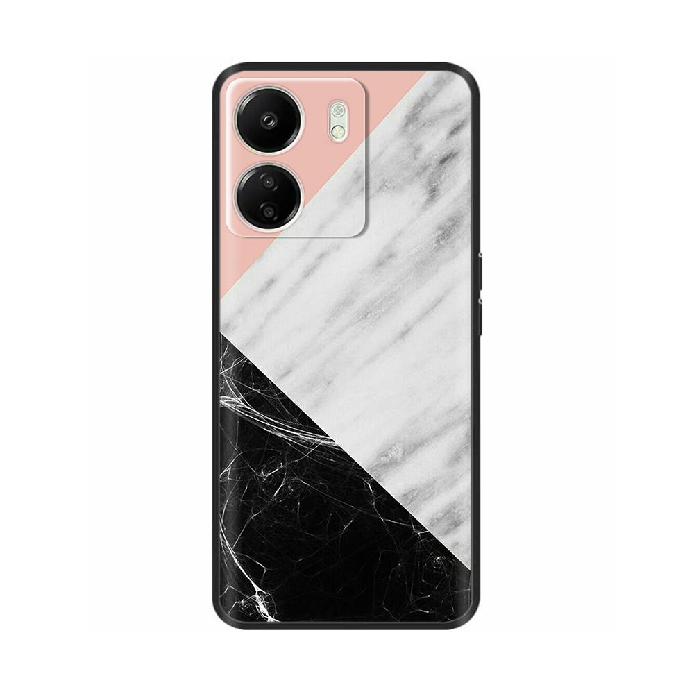 Case For Poco C65 Case 6.74" Black Soft Silicone Cover For POCO C65 C 65 PocoC65 Coque For Xiaomi Poco C65 Phone Cases Fundas