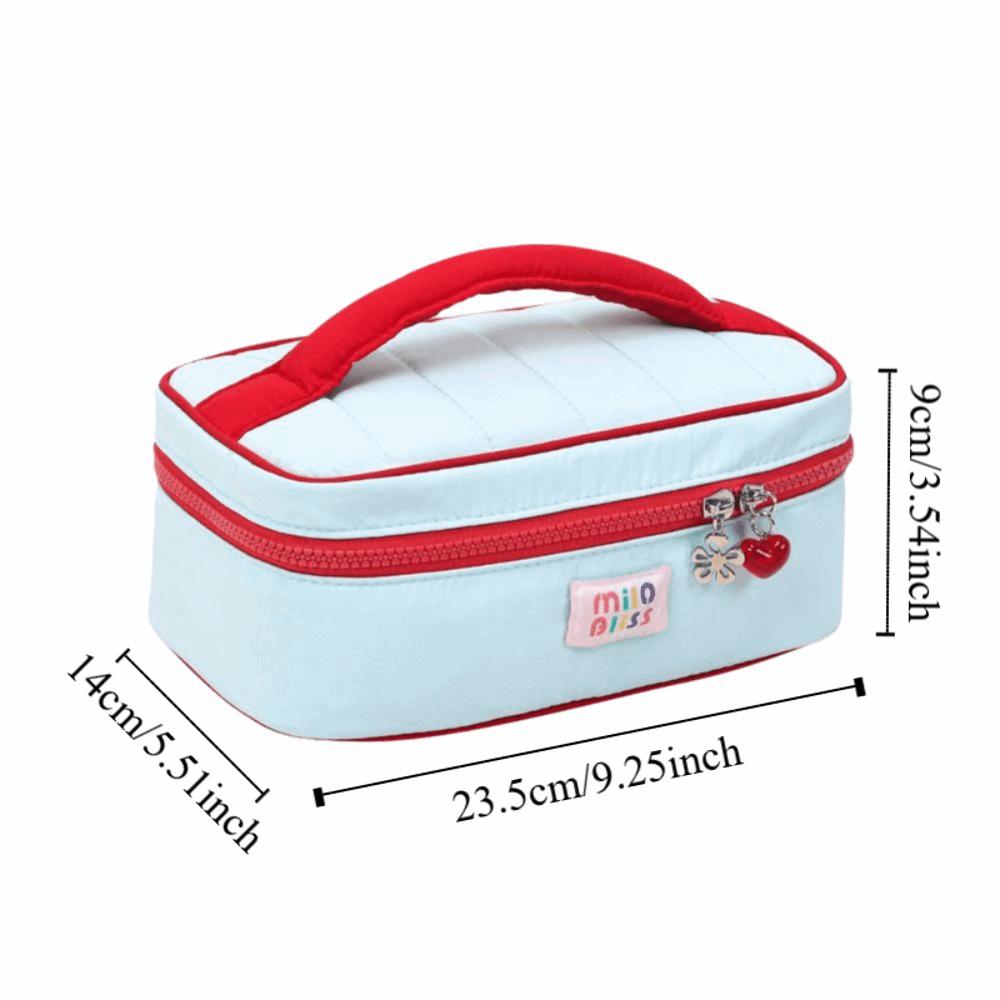 Handheld Toiletry Storage Bag Large Capacity Portable Cosmetic Organizer  Outdoor