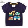 European & American Cartoon Summer T-Shirts for Boys - Trendy Short Sleeve 2026 Collection