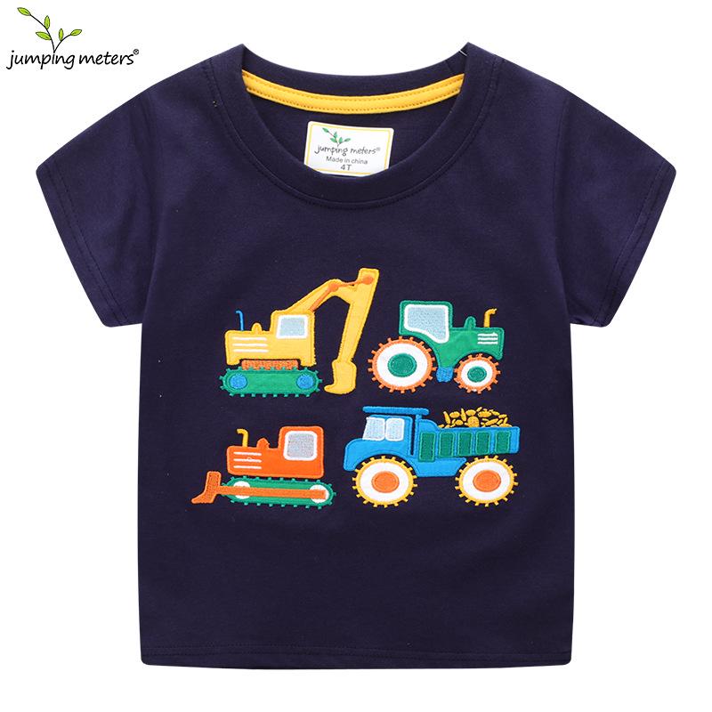 European & American Cartoon Summer T-Shirts for Boys - Trendy Short Sleeve 2026 Collection