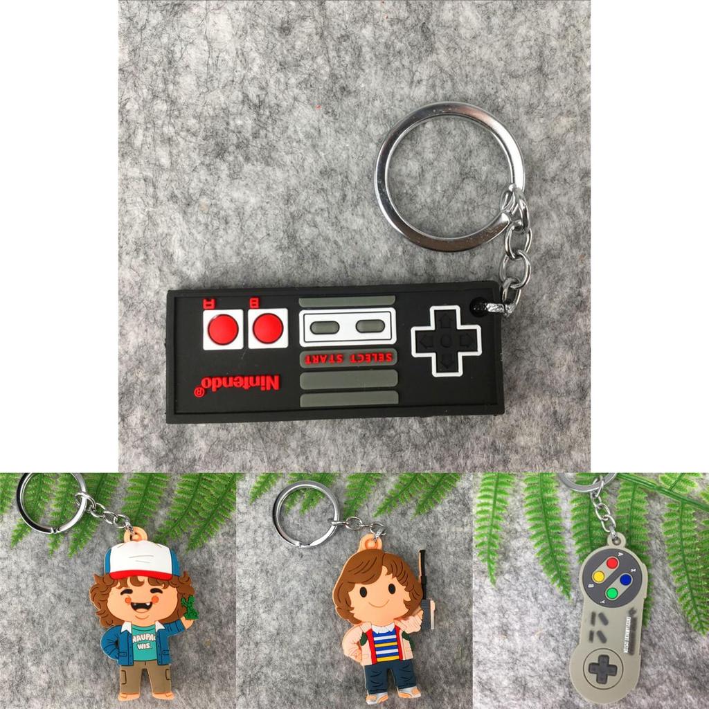 Unique Stranger Things Deadpool Pvc Keychain For Fans Of The Series Durable And Stylish!