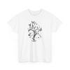 Butterfly Flower T-Shirt - Sophisticated Flower Tee for Stylish Outfits