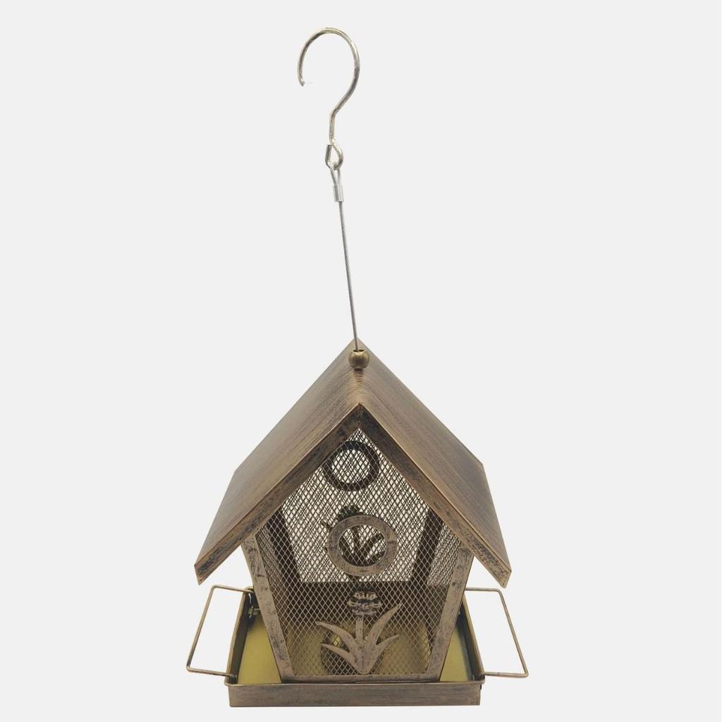 Hummingbird Feeder: Creative Metal Birdhouse for Outdoor Hanging