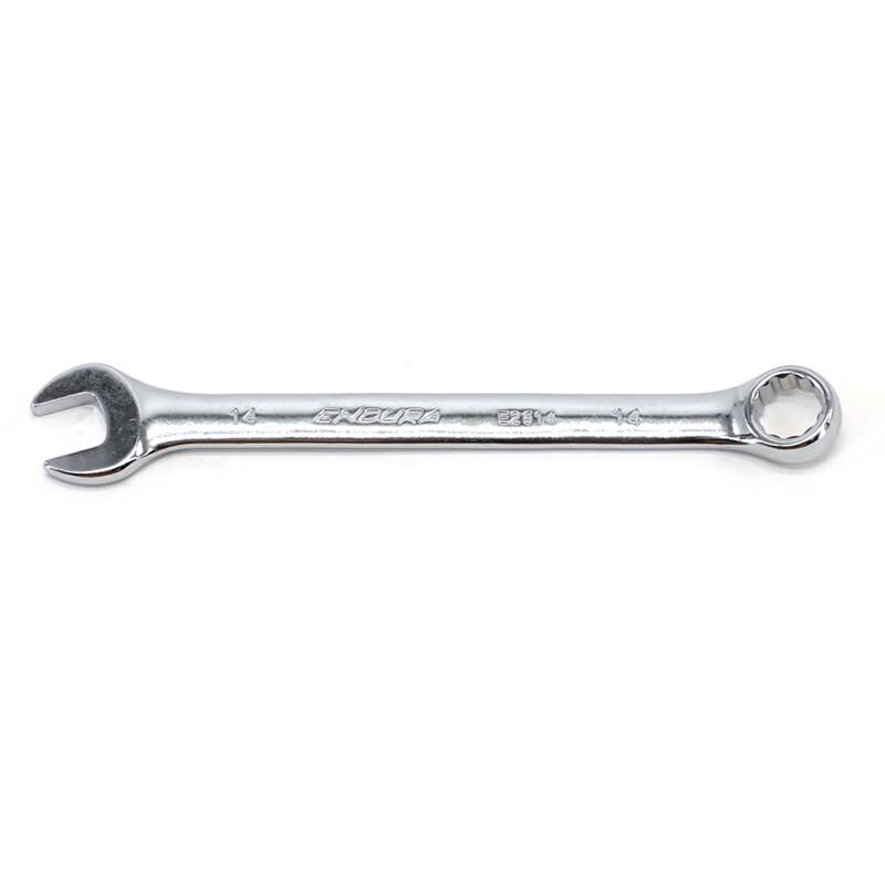 ENDURA Fully Polished Chrome Vanadium Steel Combination Wrench 14mm
