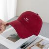 Summer Small Letter Feel Embroidered Baseball Cap Children Casual Face Small Versatile Cap