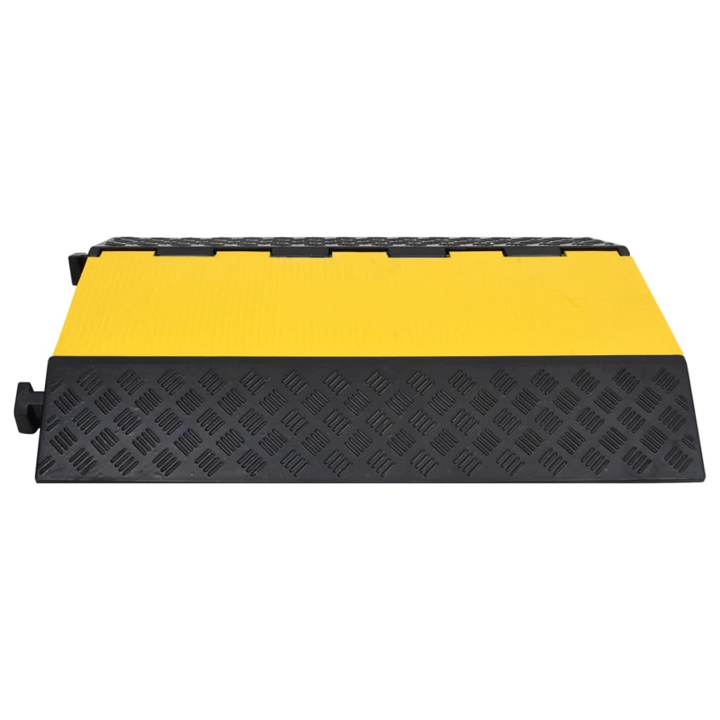 Vidaxl Najazd Kablowy, 2-Kanałowy, 90 Cm, Gumowy