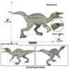 Cognitive Large Stegosaurus Solid Dinosaur Toy: Jurassic Simulation Animal Figure for Kids