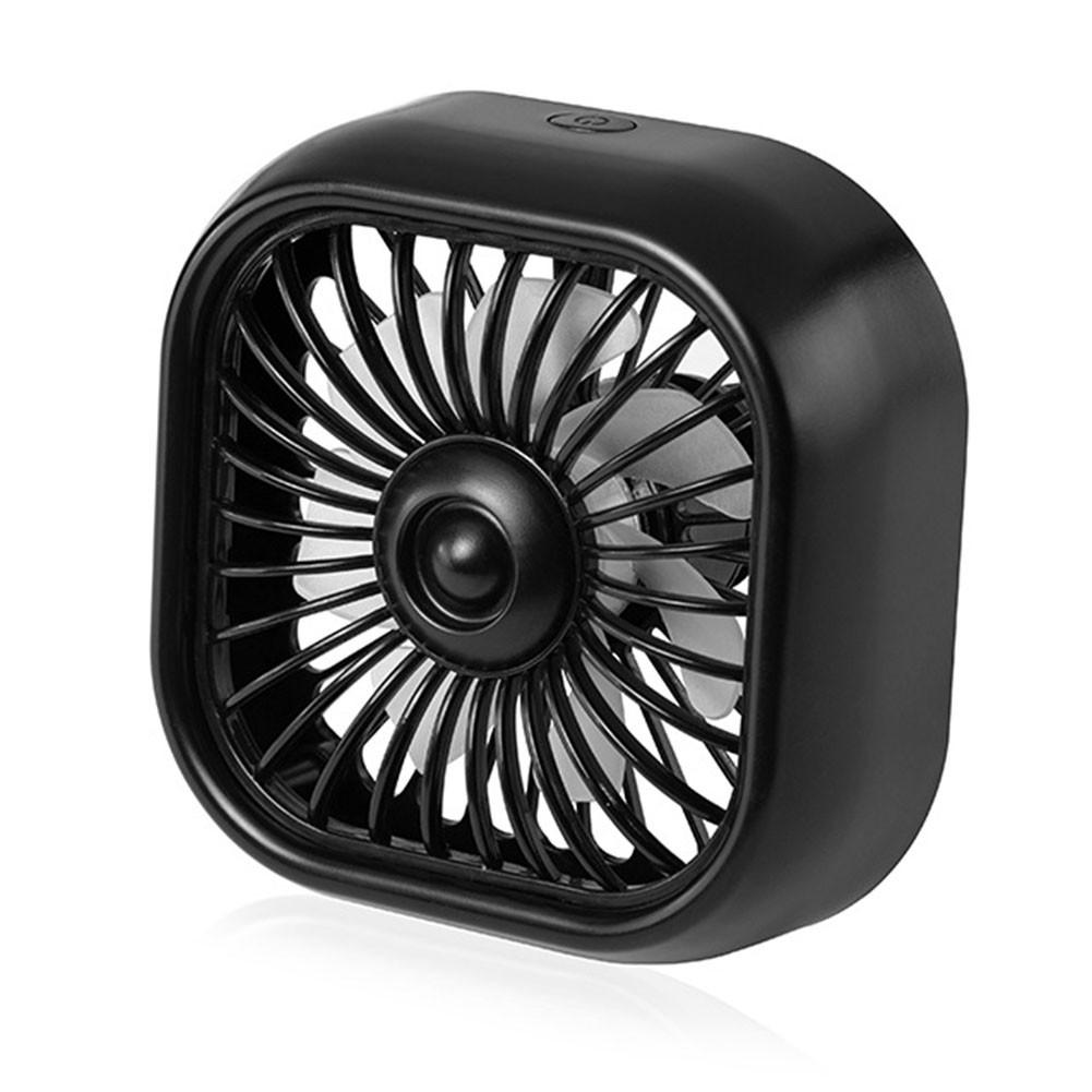 

Ambient Light Control Car Air Outlet Fan USB Car Fan чорний