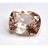 Stunning Peach Morganite Natural Cushion Cut 8-10 Ct Certified Loose Gemstone