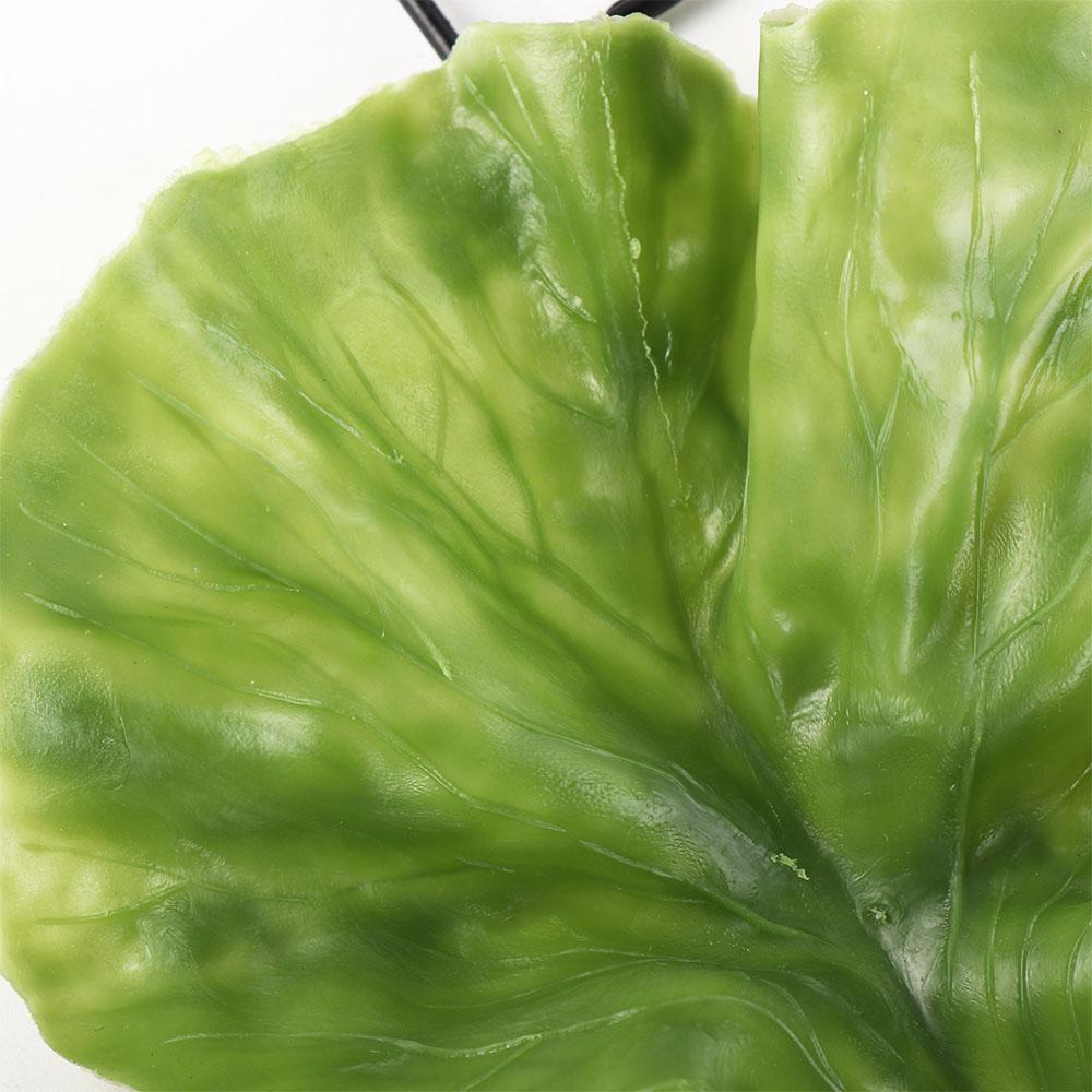 Lifelike Kitchen Decor Simulation Lettuce Leaves Kids Toy Vegetable Model Lettuce Adornment