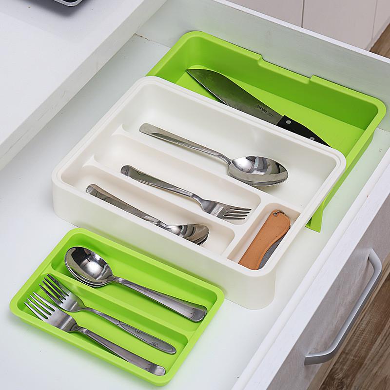 Plastic Drawer Storage Box With Dividers For Bedroom And Kitchen Organization